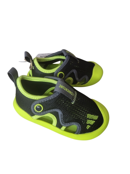 adidas Other - ADIDAS Neon Green and Black Toddler Water Shoes